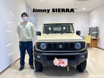 Ｋ様ジムニーシエラご納車！